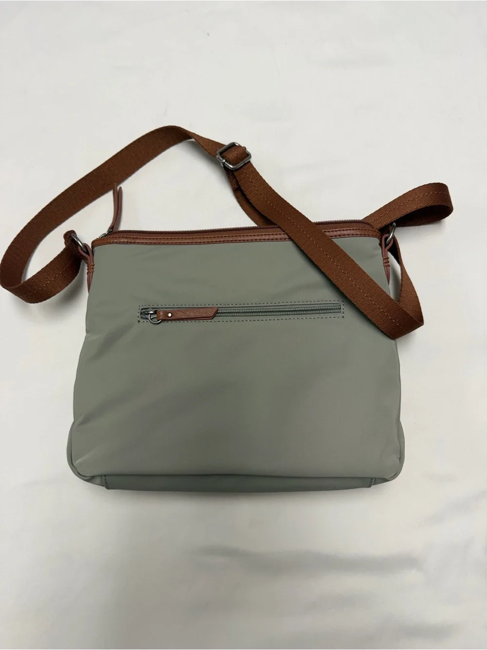 NWOT The Sak Esperado Cross Body Nylon Olive Color  Adjustable Strap